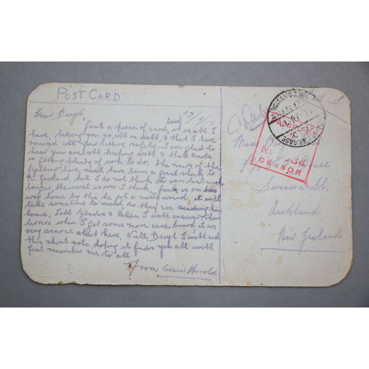 NEW ZEALAND POSTAL HISTORY