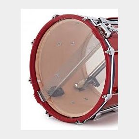 14 Inch Marching Drum Heads/Skins - Transparent -- bar -9902070524015- 51736/1058 A1