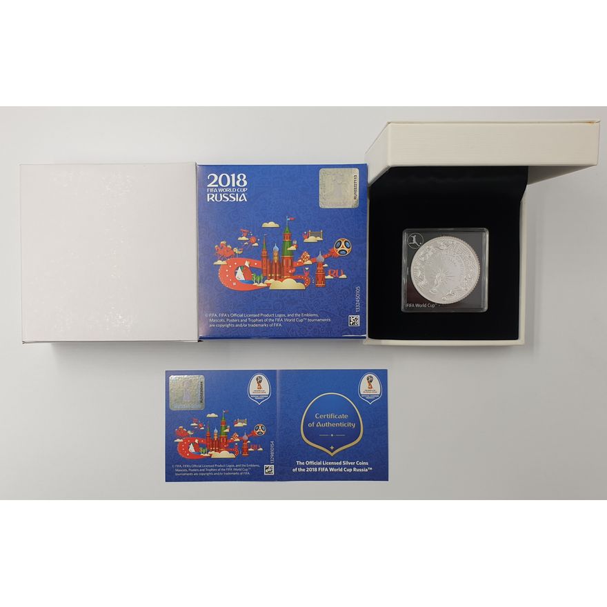 FIFA World Cup 1oz. Silver Proof Coin