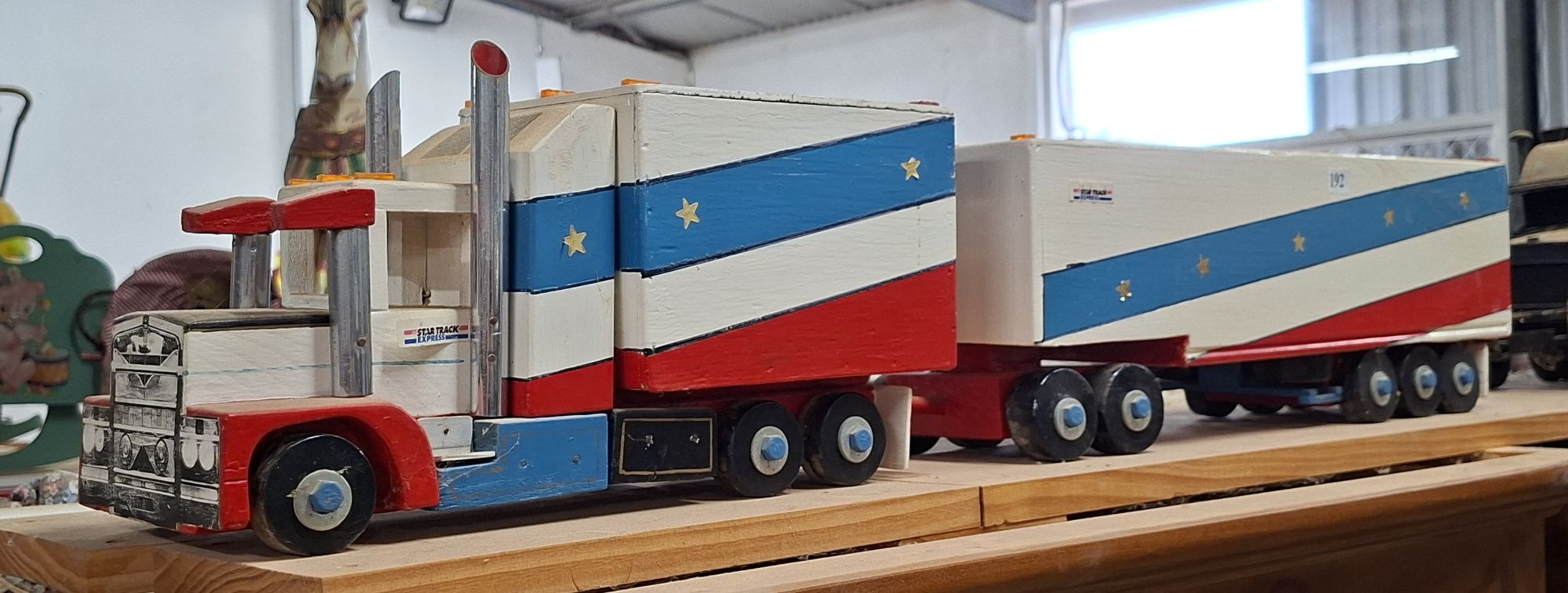 192 · WOODEN MODEL TRUCK