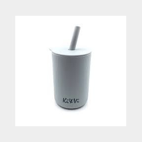 KI-VI My Cup And Straw Powder Blue-SILICONE | SJ 51672/70348 B9 (S5)