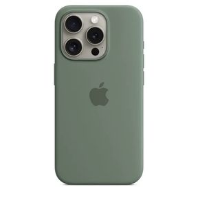 APPLE iPHONE 15 PRO SILICONE CASE WITH MAGSAFE - CYPRESS - 51544/11160