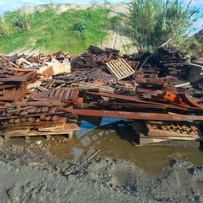 LOT ASSORTED USED MANGANSE LINERS (EST:420 TONS) / (RADIATION CLEARANCE CERTIFICATES WILL BE PROVIDED)
