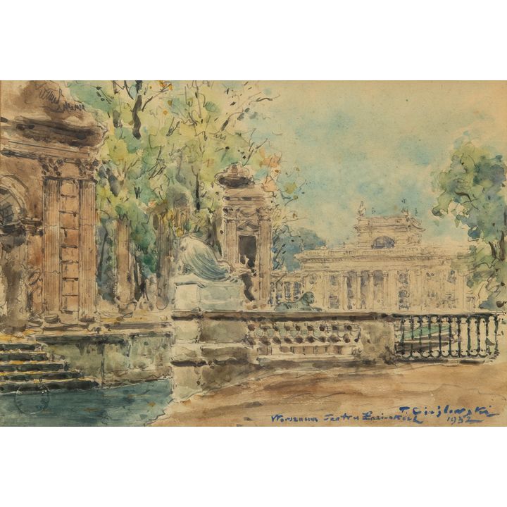 Tadeusz Cieślewski | Teatr w Łazienkach, 1932 r.