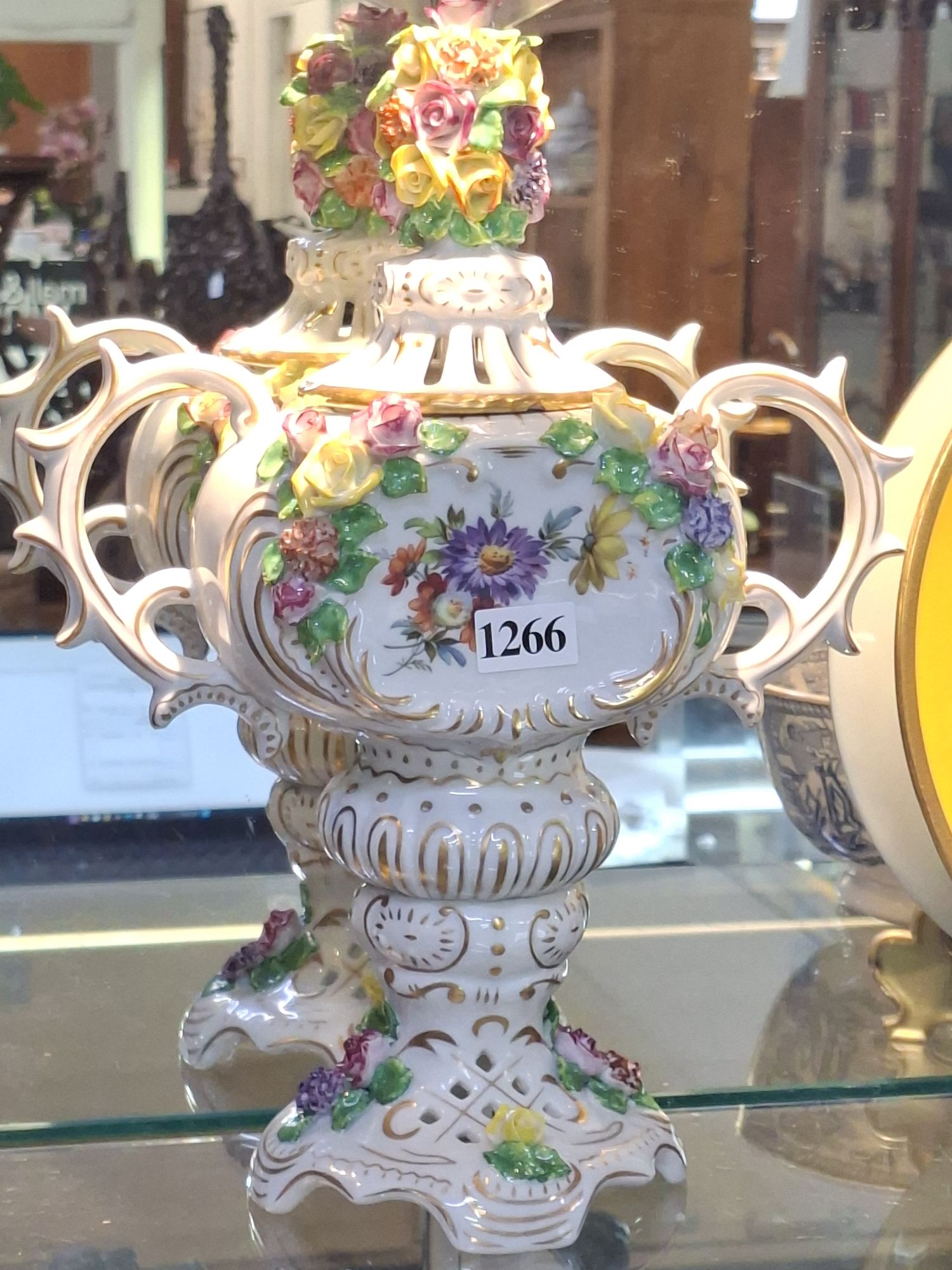 Ceramic Lidded Urn