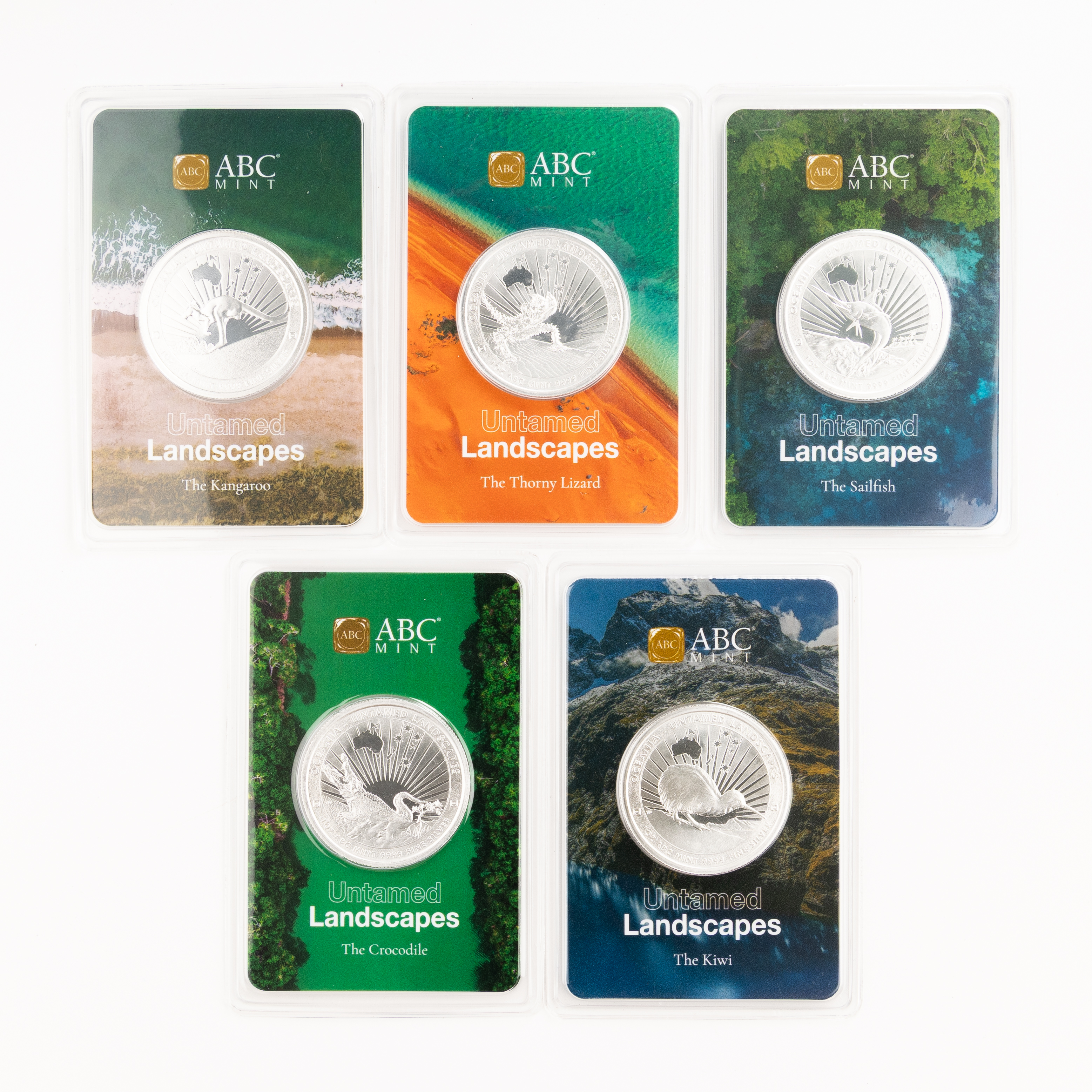 257 · Tokelau, ABC Mint - Untamed Landscapes Series, Five Dollars, 2025,  FDC