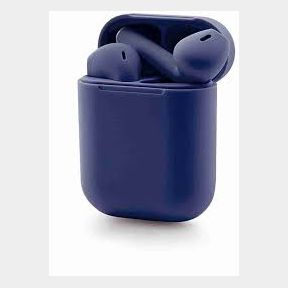 TWS Wireless Earphones i12 - Navy -Bar 9902133385454- 51745/22004