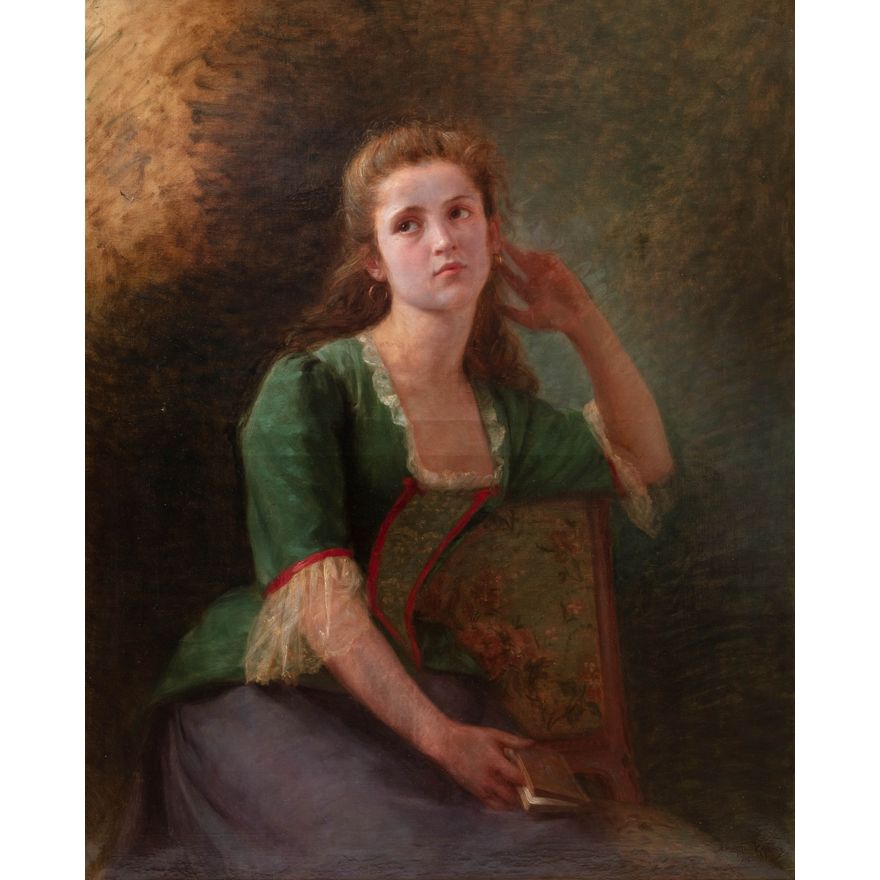 Mieczysław Reyzner | Portret dziewczyny, 1924 r.