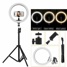 ***PORTABLE LED RING 82 IN SELFIE CAMERA LIGHTING CL19 ***