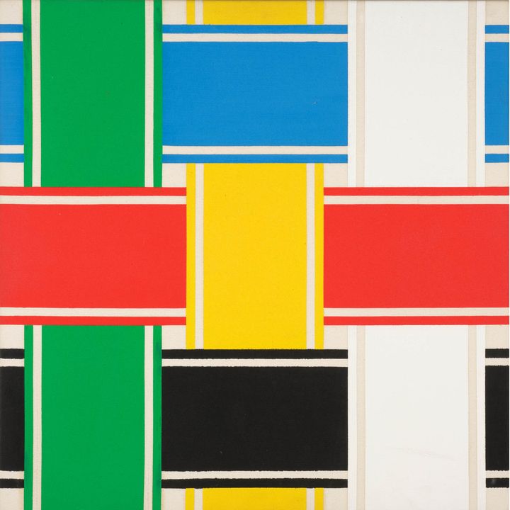 Ian Scott 'Small lattice No. 41'