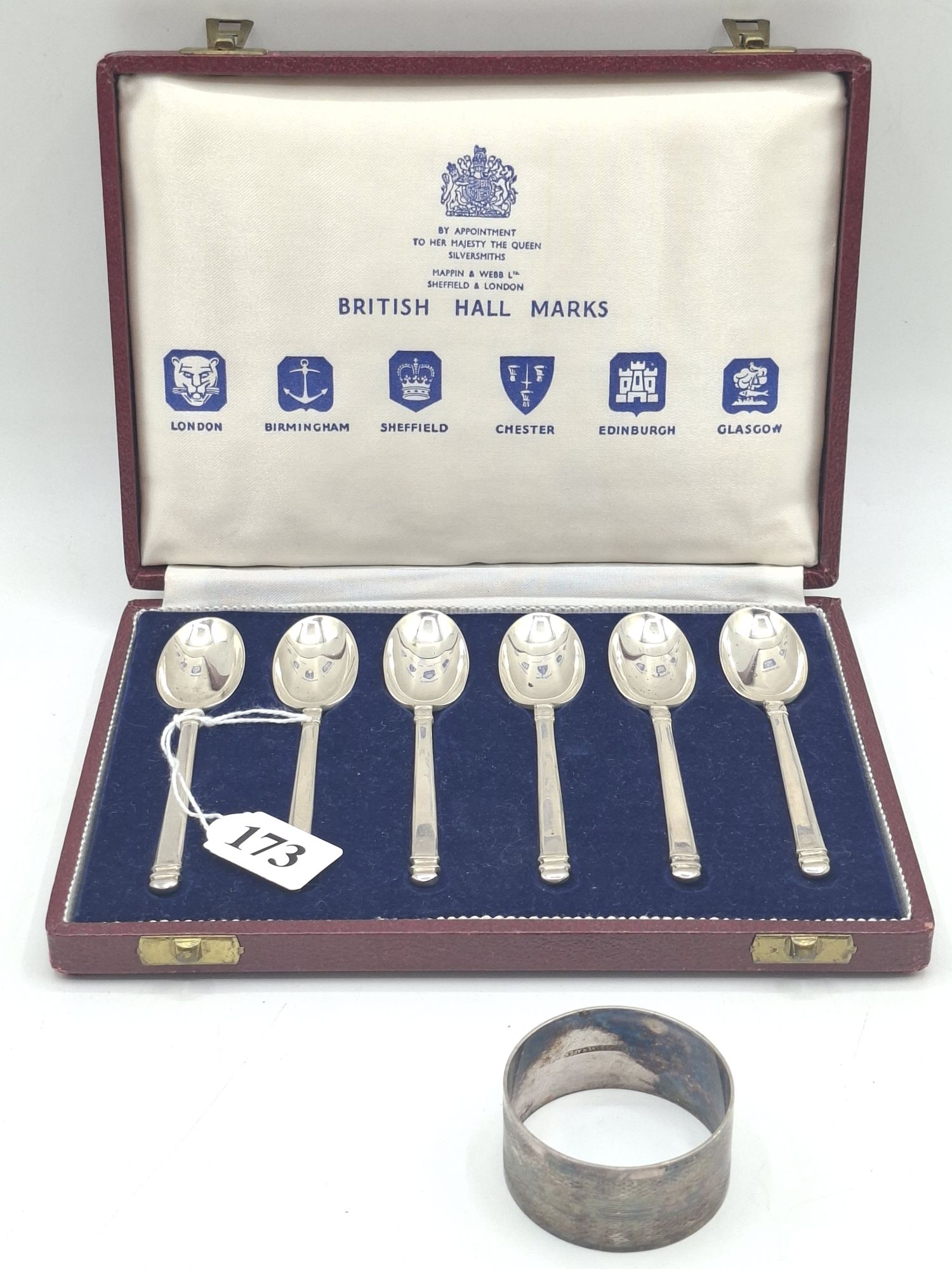 173 · SILVER COFFEE SPOONS