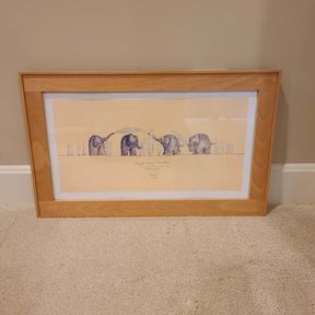 Target House Elephant Fountain Print - Michael Graves