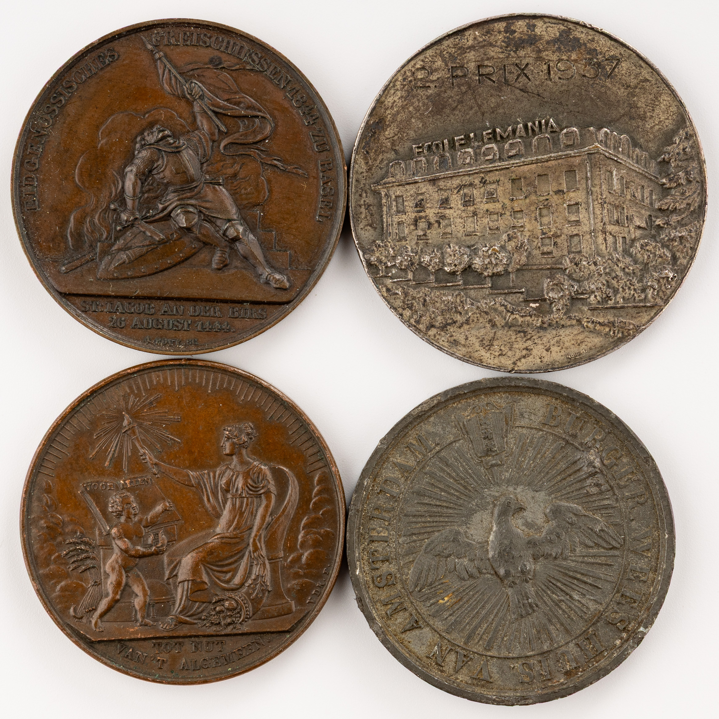 Netherlands & Switzerland - Miscellaneous, 1820 - 1937, F - VF