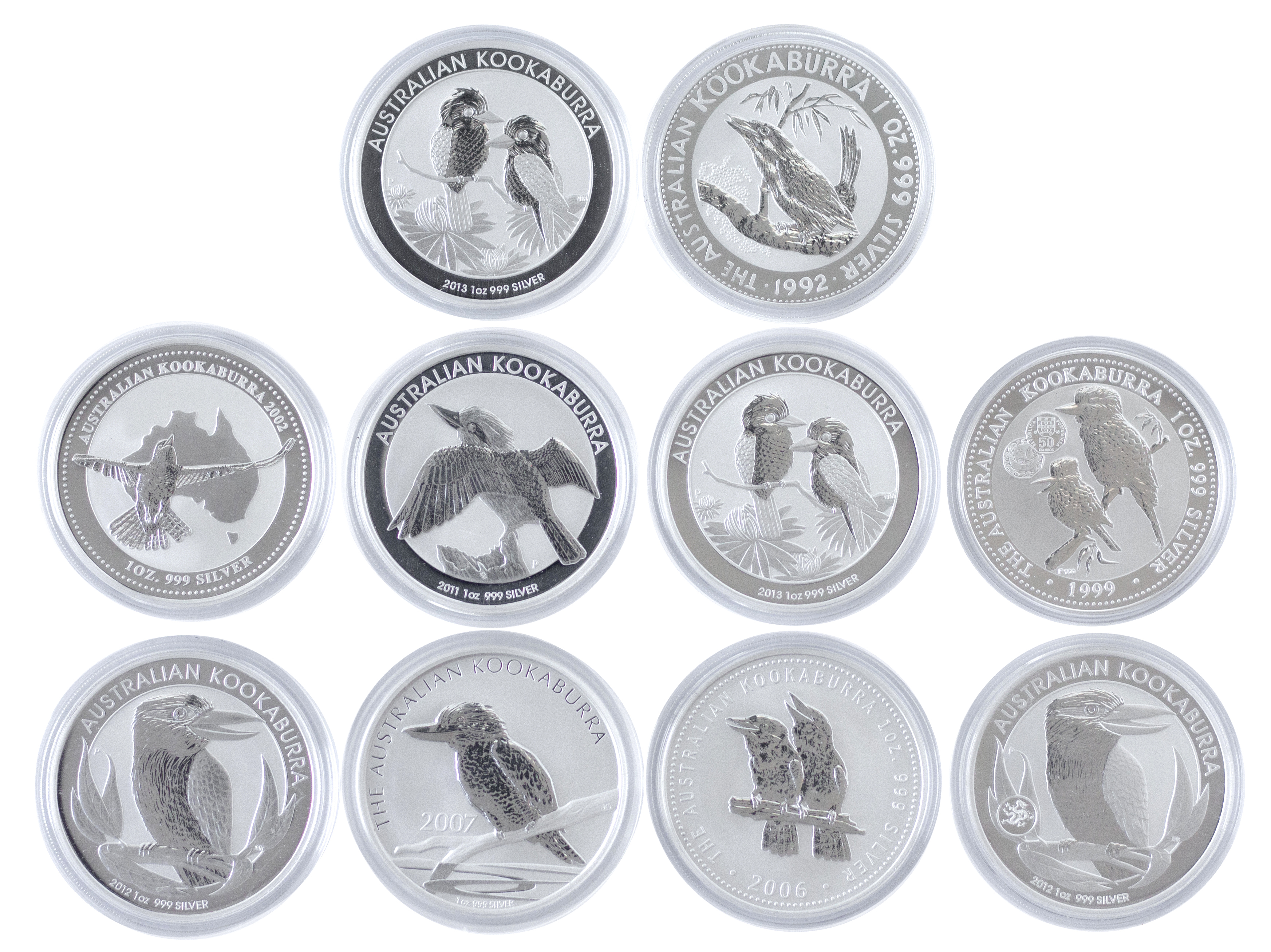 Set, Elizabeth II, One Dollar, 1992 - 2013, FDC