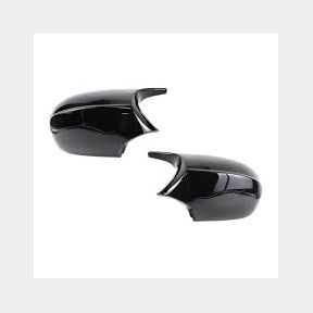 Cover Wing Mirror Cap Compatible with 09-12 BMW E90 3 Series Black M3 Style-Set Of 2 | SJ 51679/1052 B8 (S2)