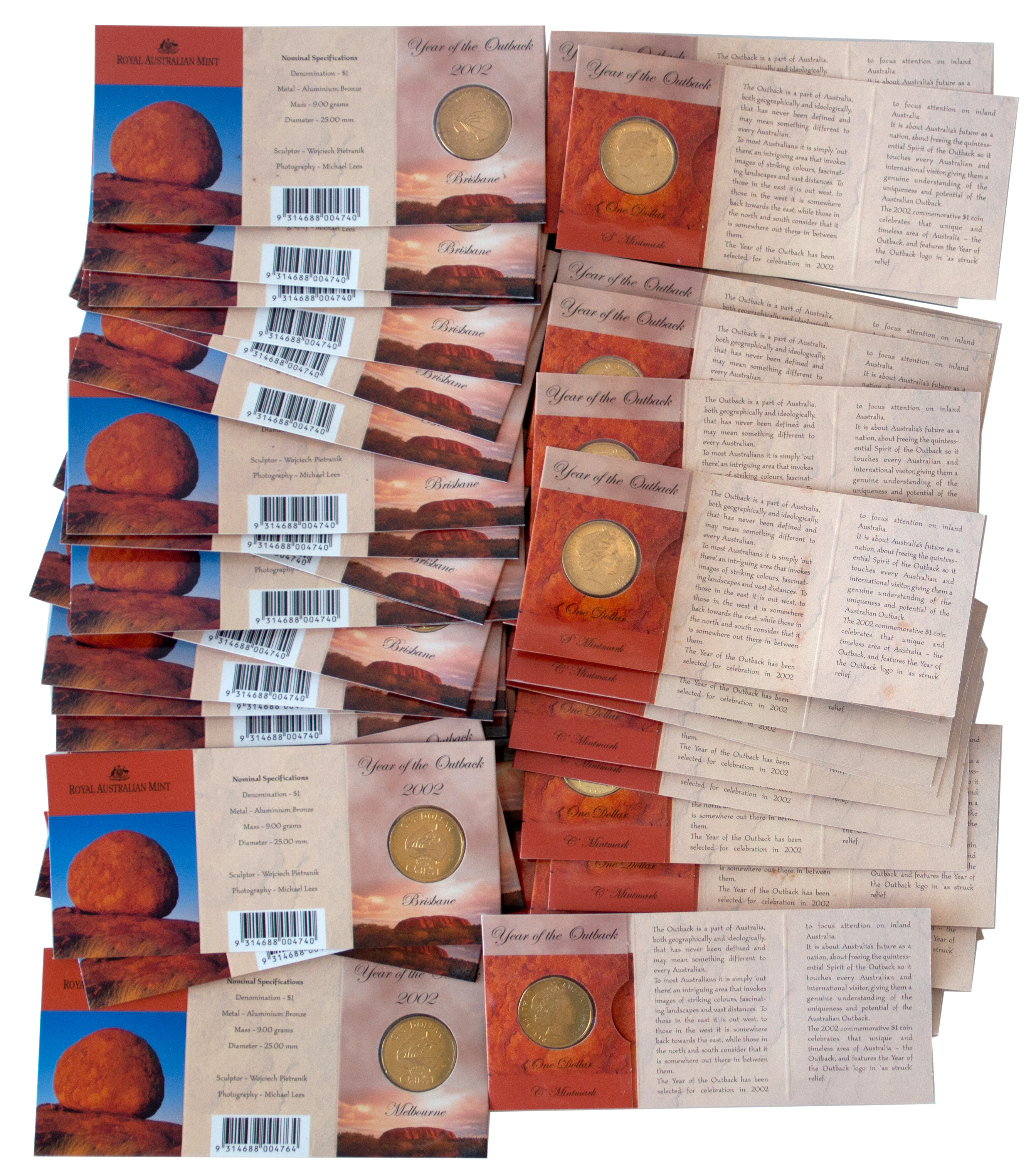 Accumulation, Elizabeth II, One Dollar, 2002, UNC