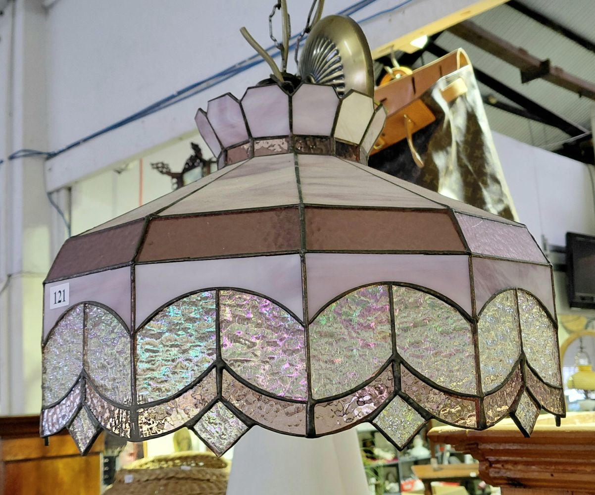 Leadlight Hanging Lamp