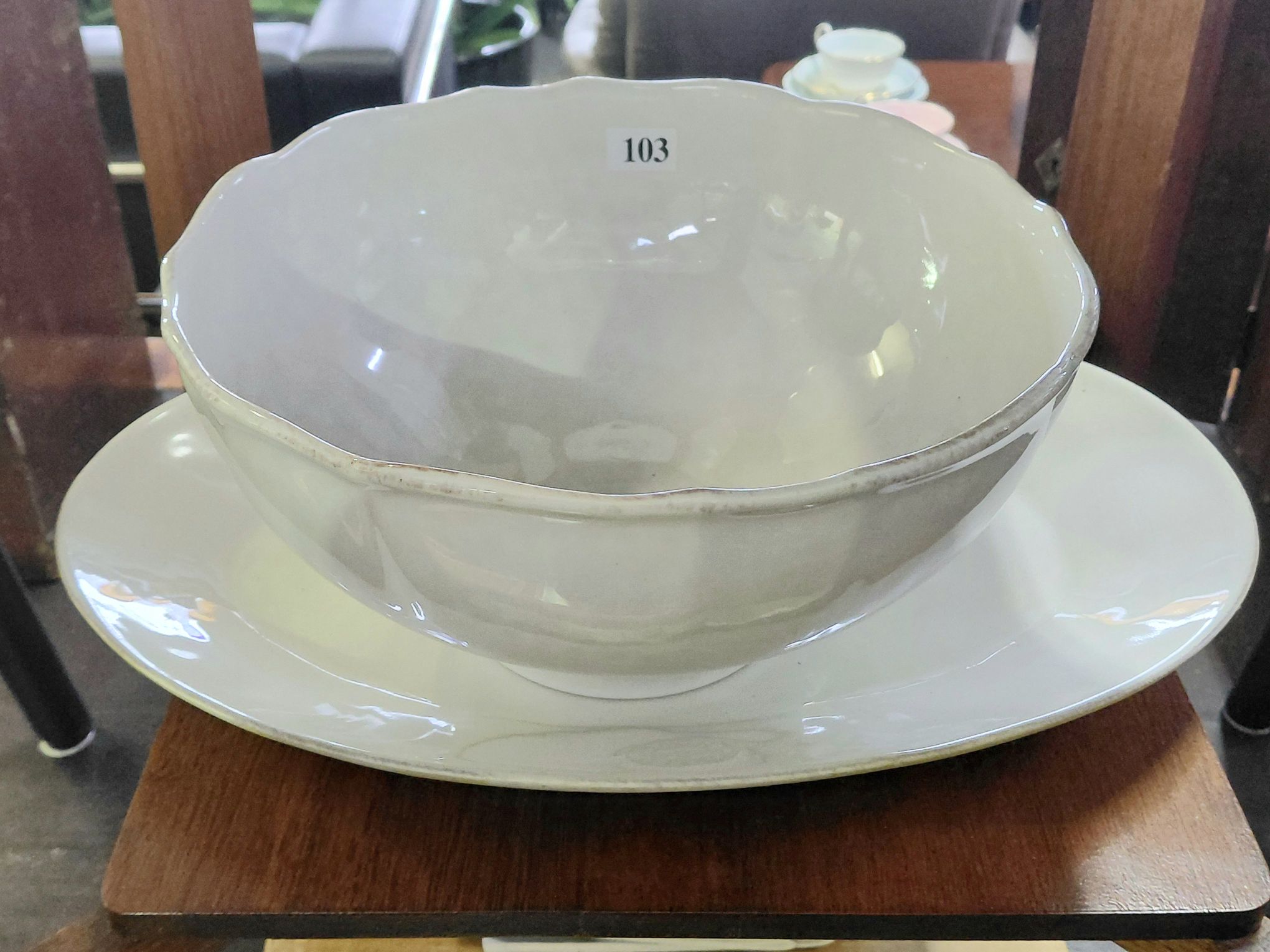 103 · COSTA NOVA BLANCO PLATTER