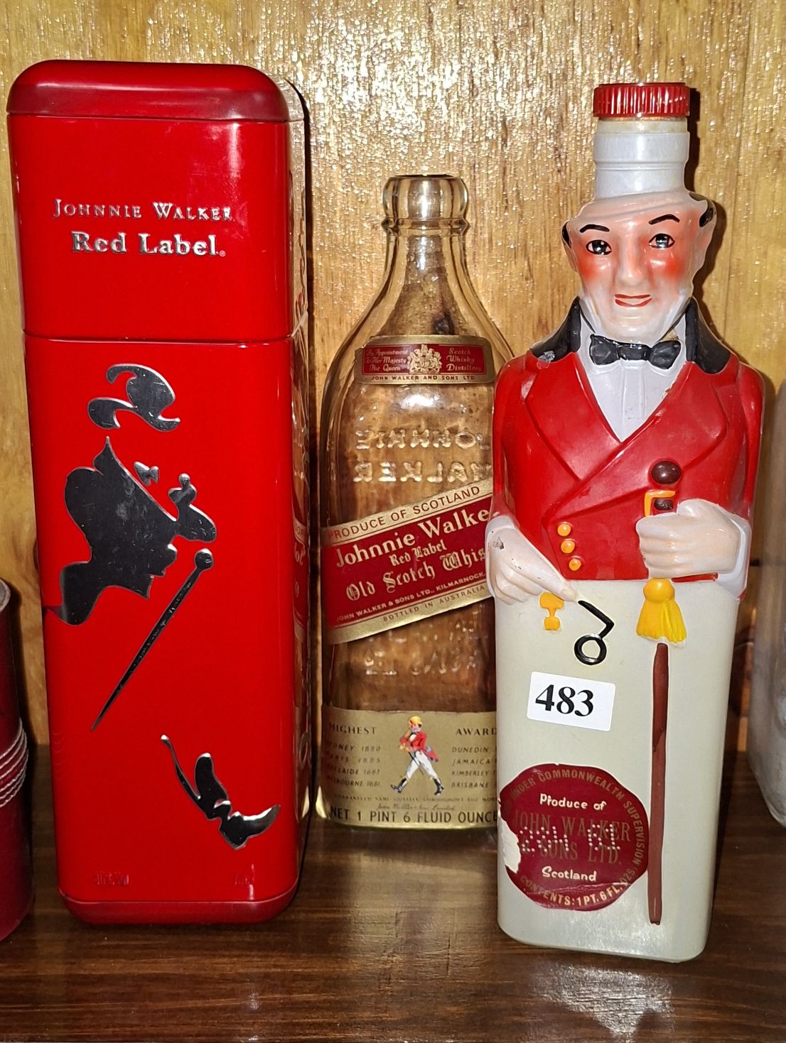 JOHNNIE WALKER BOTTLES