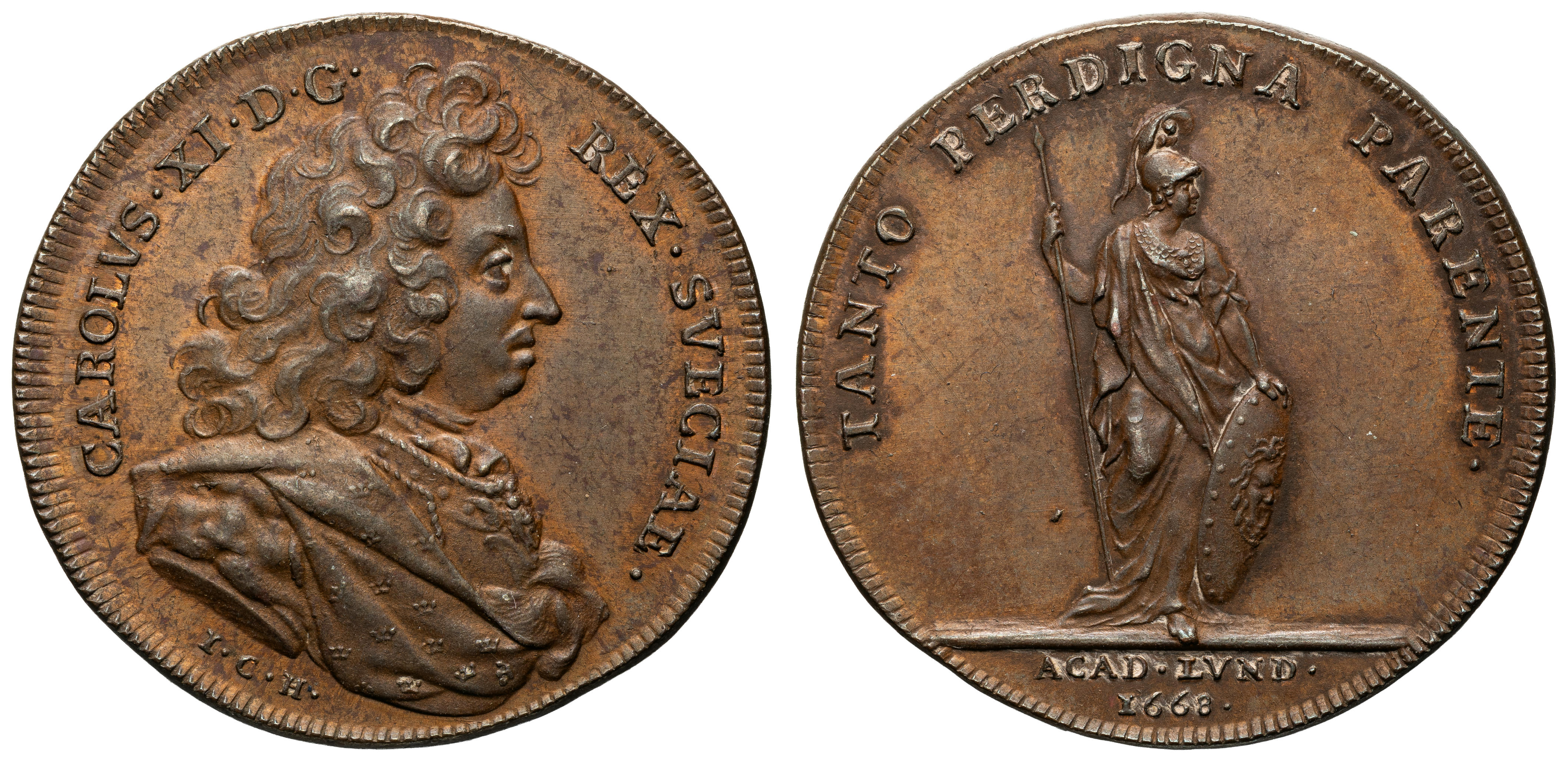 Sweden, Charles XI, 1668, EF