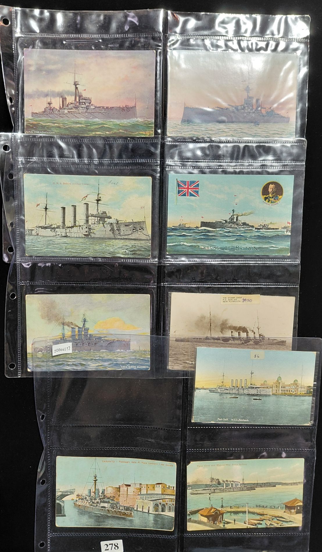 278 · NAVAL POSTCARDS