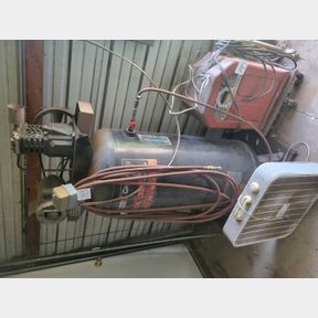 Campbell Hausfeld 7H 150 gallon air compressor