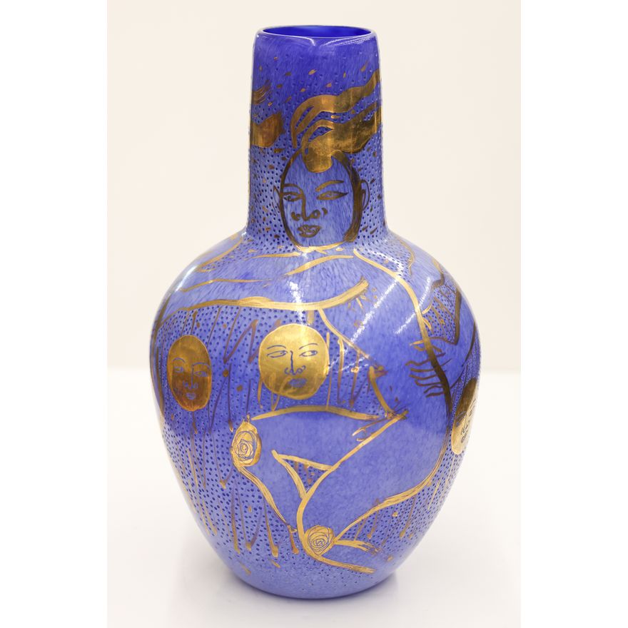 Akio Takamori Goddess Vessel Blown Glass