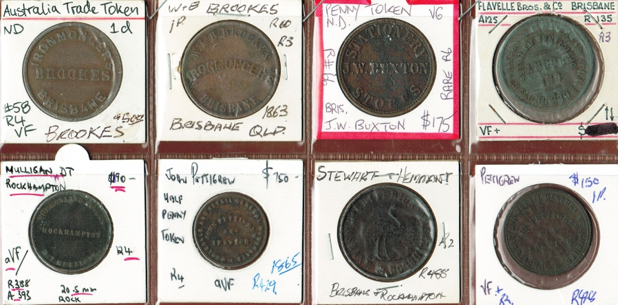 All Qld. Tokens