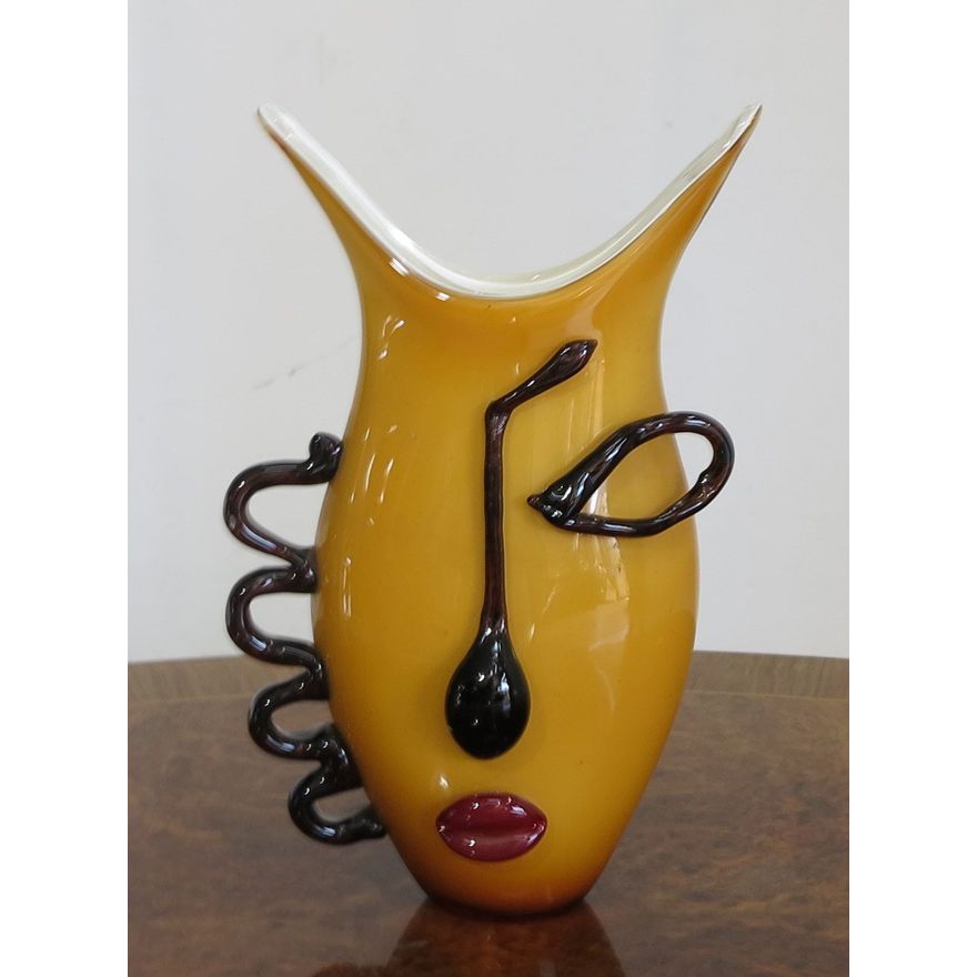 POLISH GLASS VASE