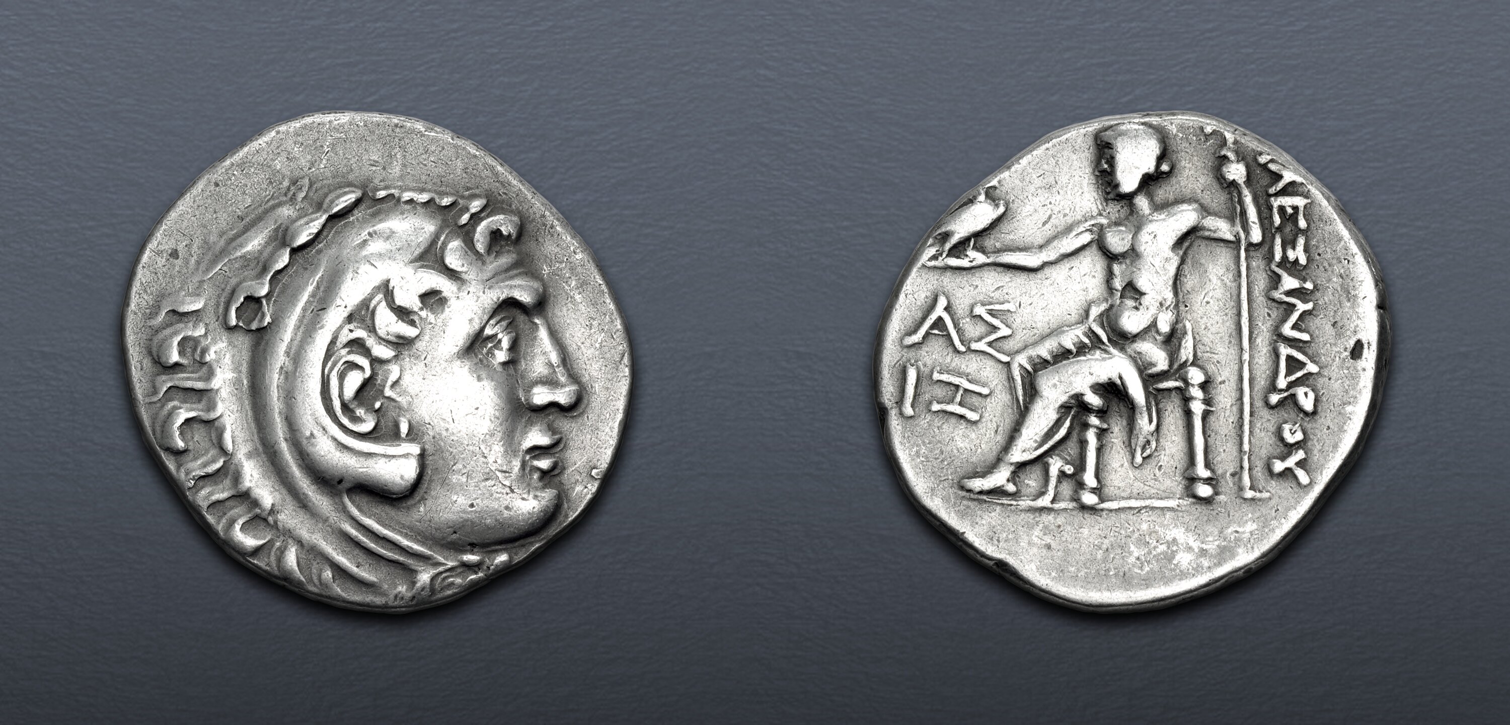 PAMPHYLIA, Aspendos. Circa 212/11-184/3 BC. AR Tetradrachm (29.5mm, 16. ...