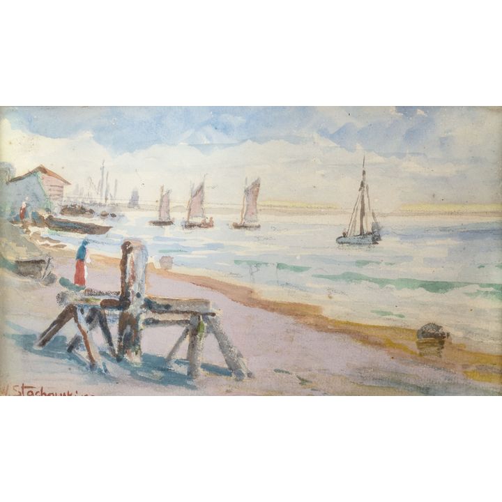 Władysław Ignacy Stachowski | Przy brzegu, 1929