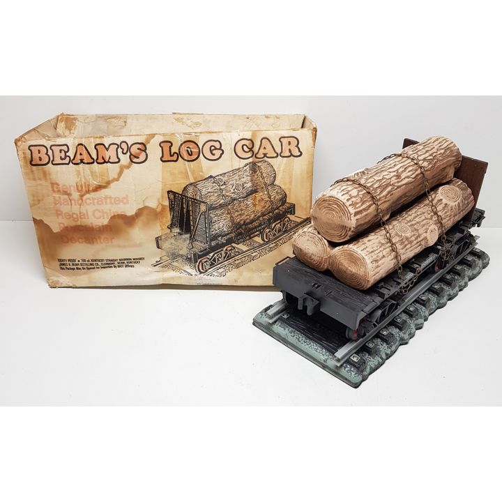 Jim Beam Decanter - Log Car