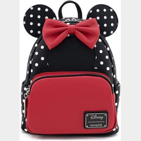 LOUNGEFLY X DISNEY MINNIE MOUSE POLKA DOT COSPLAY MINI BACKPACK