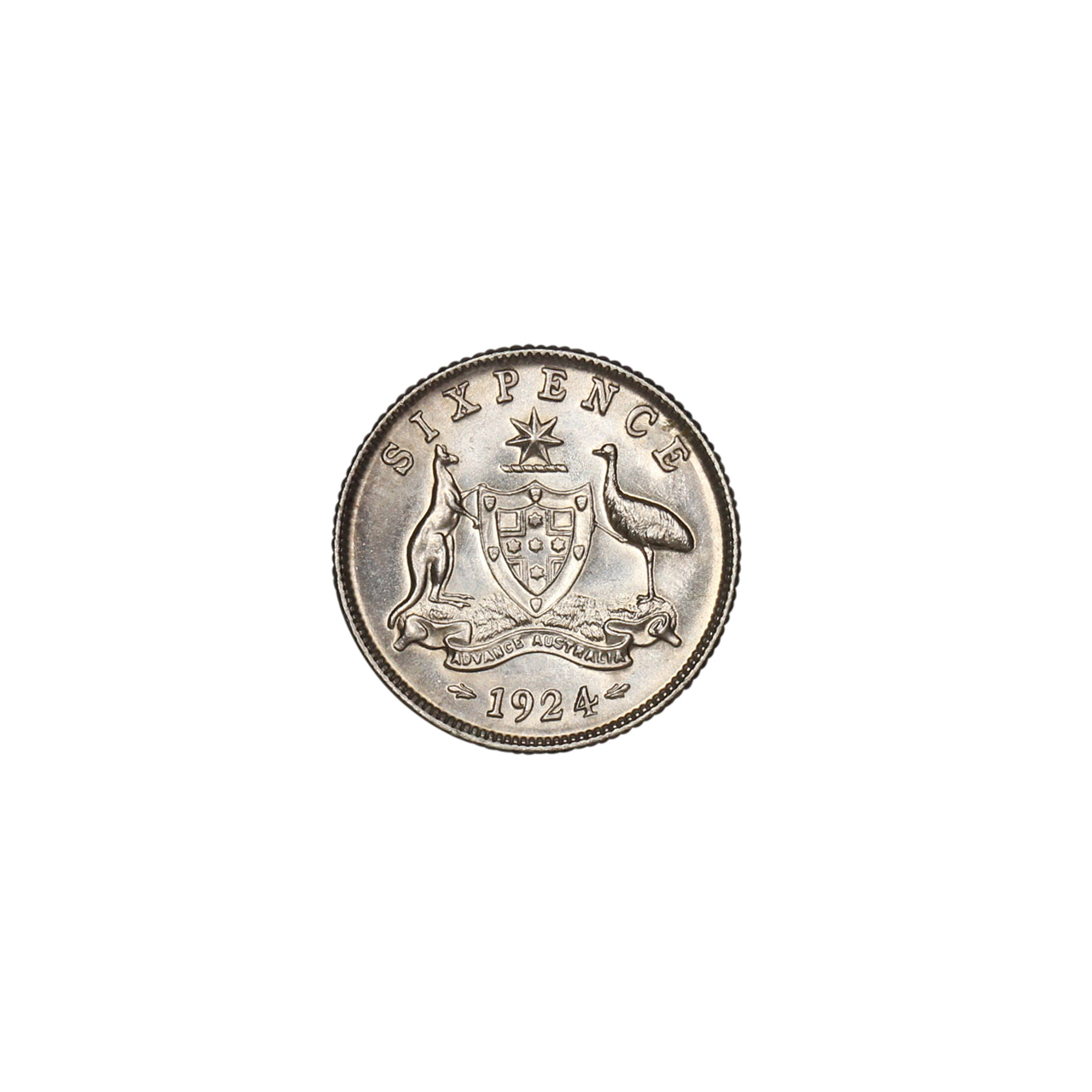 George V, Sixpence, 1924, FDC