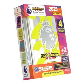 Panini 2025 Premier League Adrenalyn XL Trading Cards Pocket Tin |