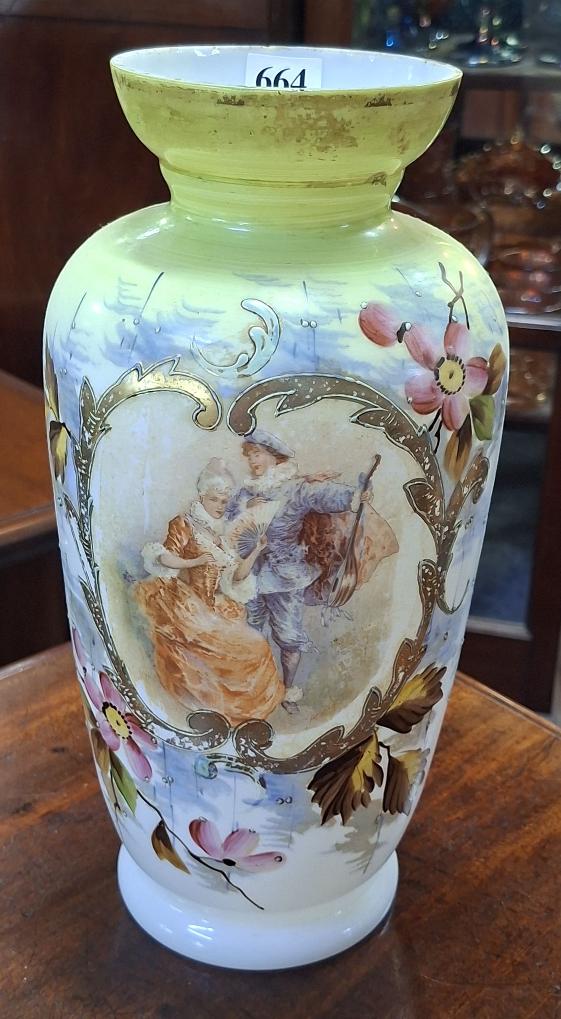 Victorian Glass Vase