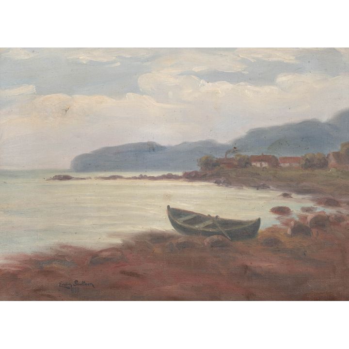 Erwin Wilhelm Carl Günther | Łódź na brzegu