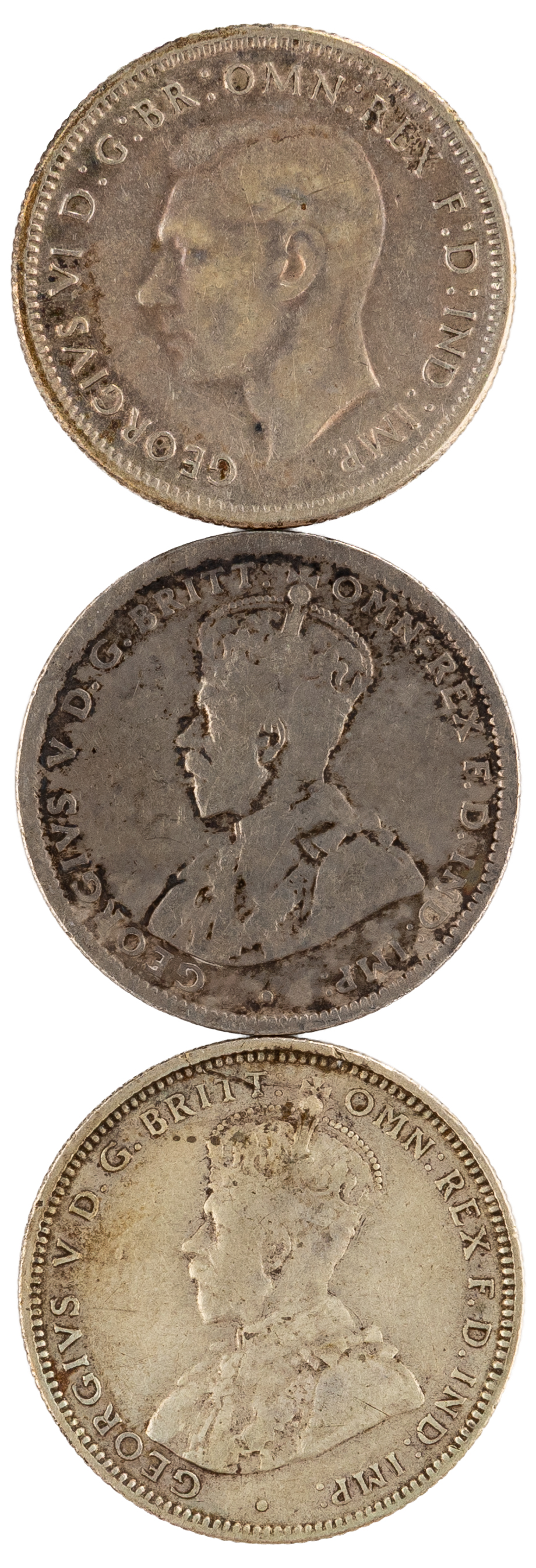 George V - George VI, Shilling, 1921 - 1940, VG - VF