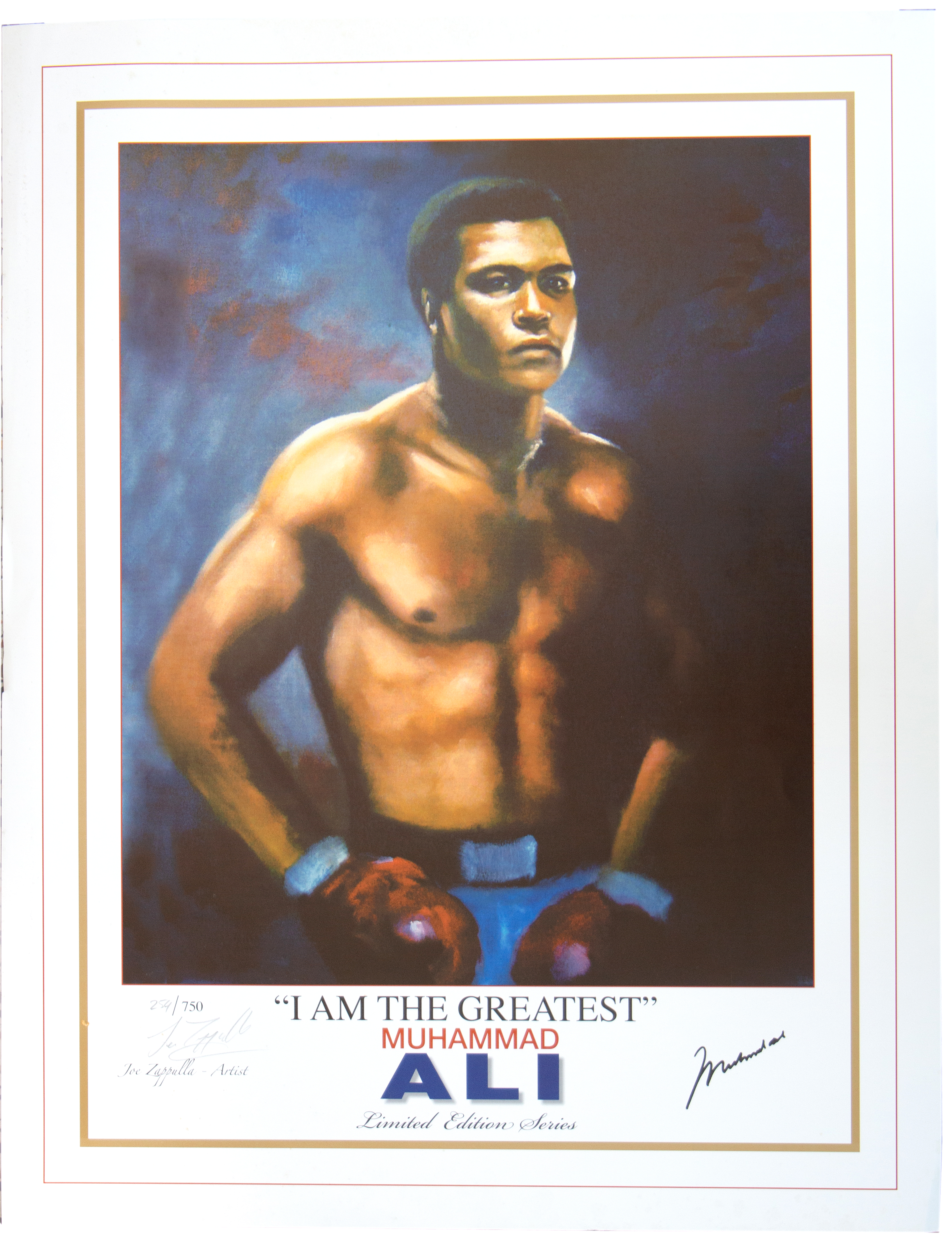 238 · Joe Zappulla, 'I Am The Greatest', c.2000, VGC
