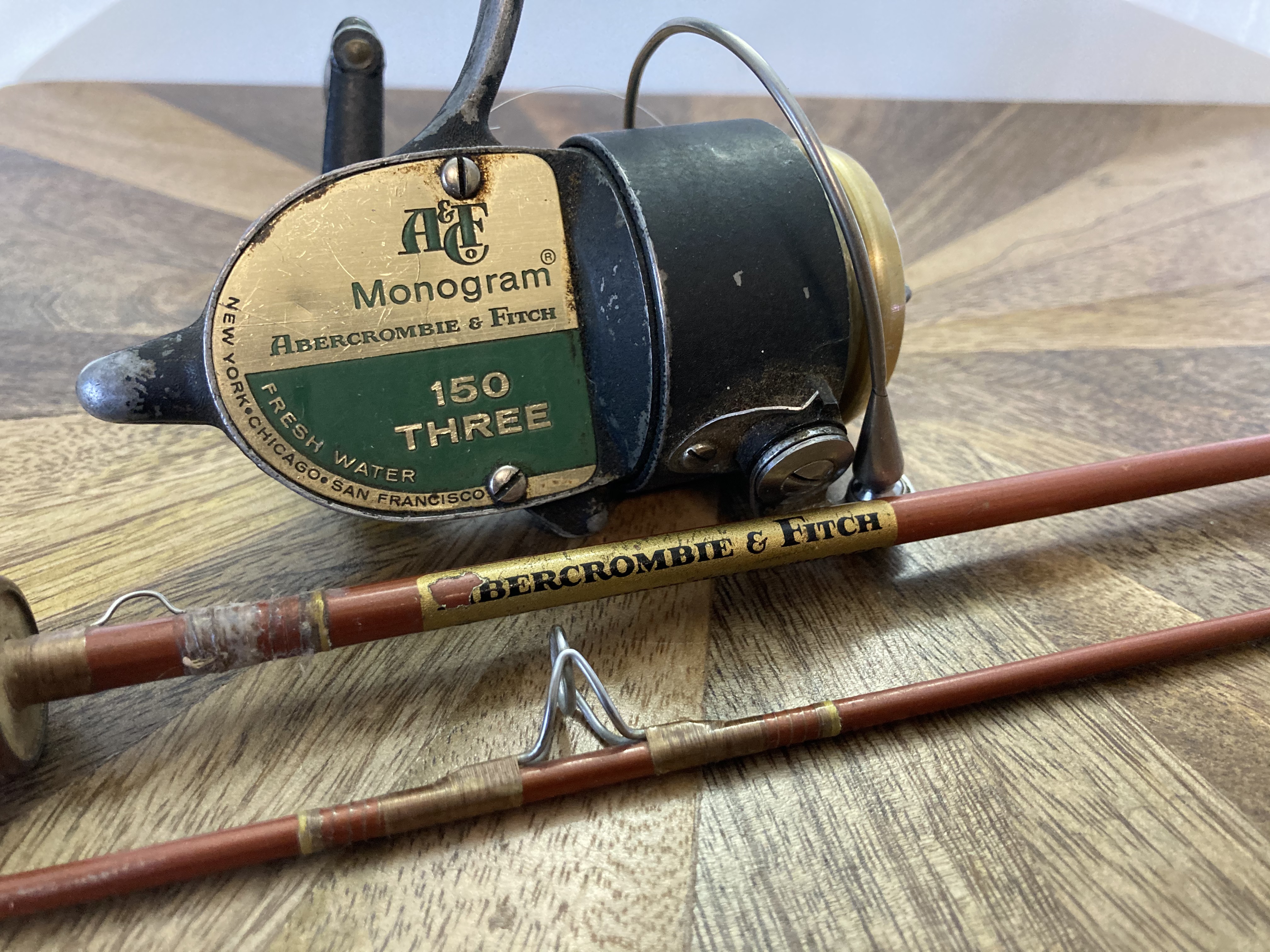 Rare Vintage Abercrombie Fitch Rod/Reel Combo | The Angling Marketplace Rare Vintage Abercrombie Fitch Rod/Reel Combo | The Angling Marketplace