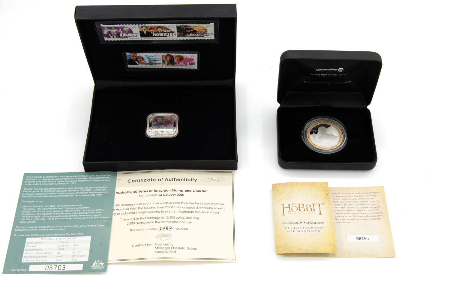 446 · Elizabeth II, Perth Mint, Sixty Cents - One Dollar, 2006 - 2012,  FDC