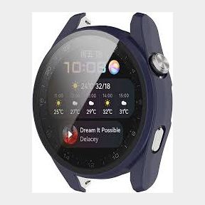 Protective Case for Huawei Watch 3 Pro-Navy Blue - Built in screen protection Bar 9902033130710-51748/8158 SN B2 (S7)