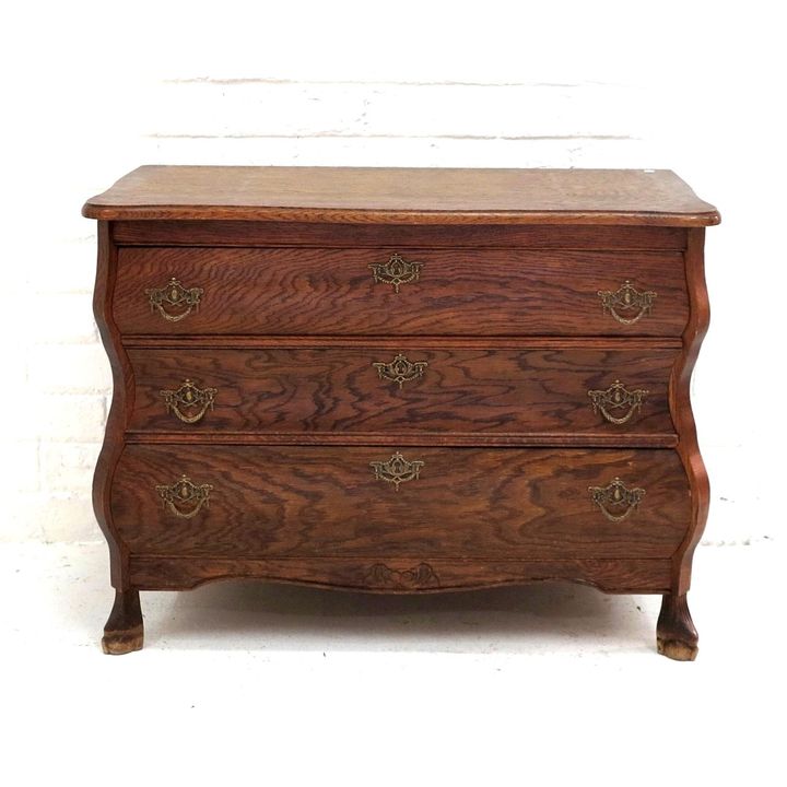 BELGIAN OAK COMMODE