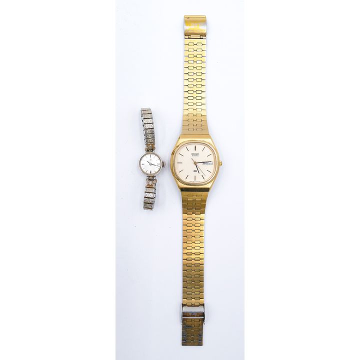 Box Vintage Men's Seiko Wristwatch etc.