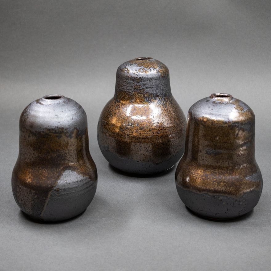 Graeme Storm - Set of three gourd vases