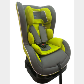 BANEEN BABY SAFETY CAR SEAT CARRIER (0-18KG / 0-4 YEARS) - GREY AND GREEN