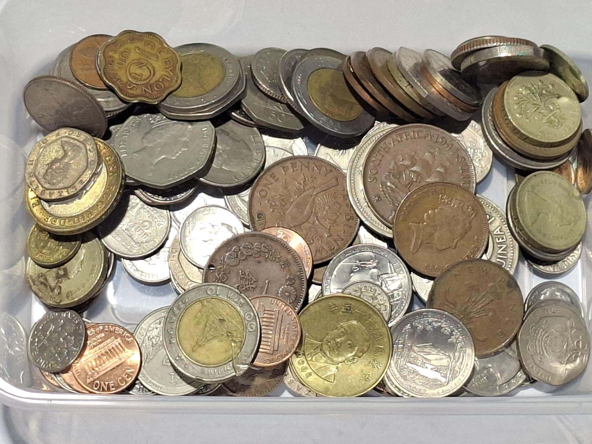 Assorted World Coins