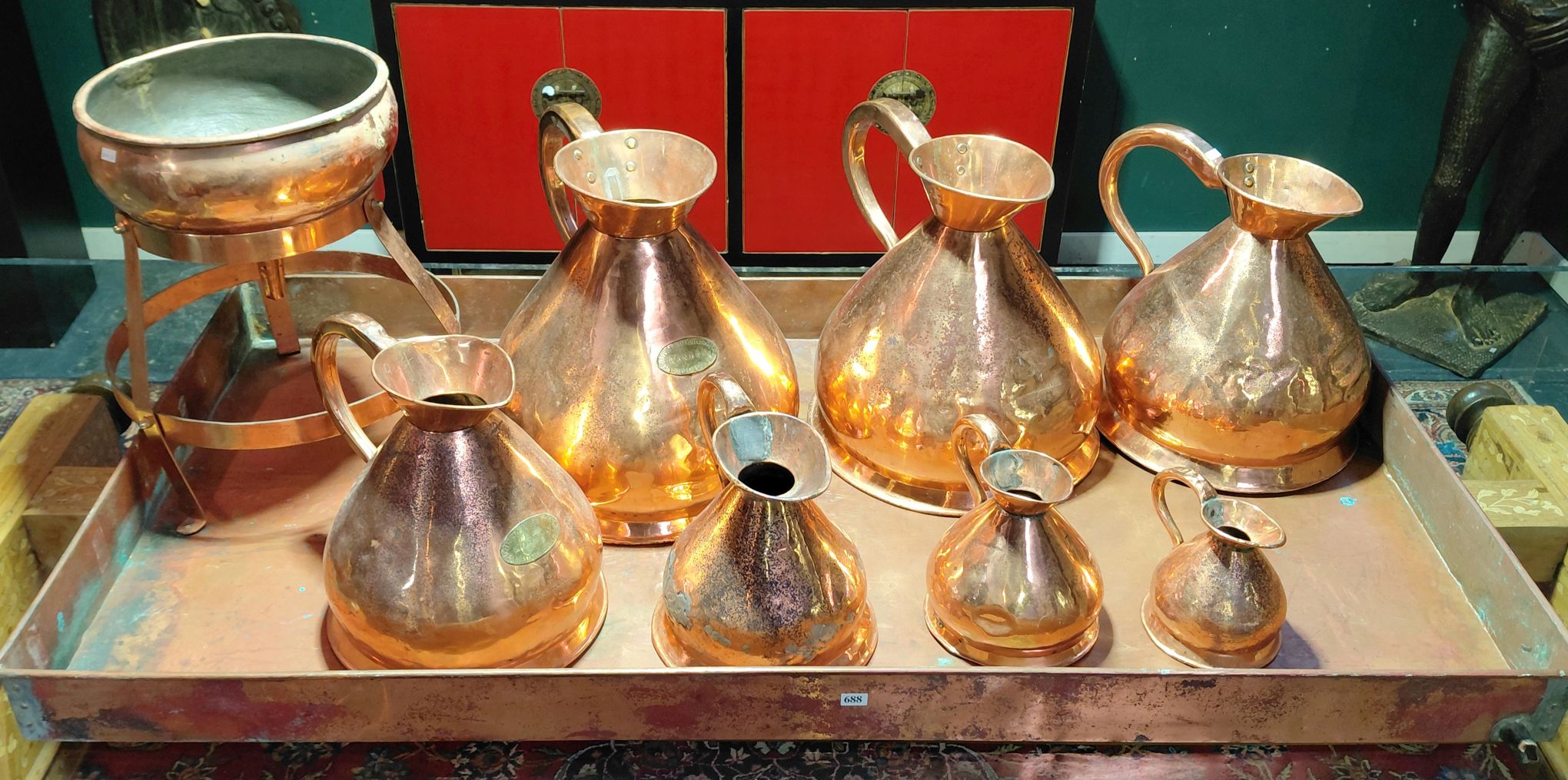 ANTIQUE COPPER DISTILLERY WARES