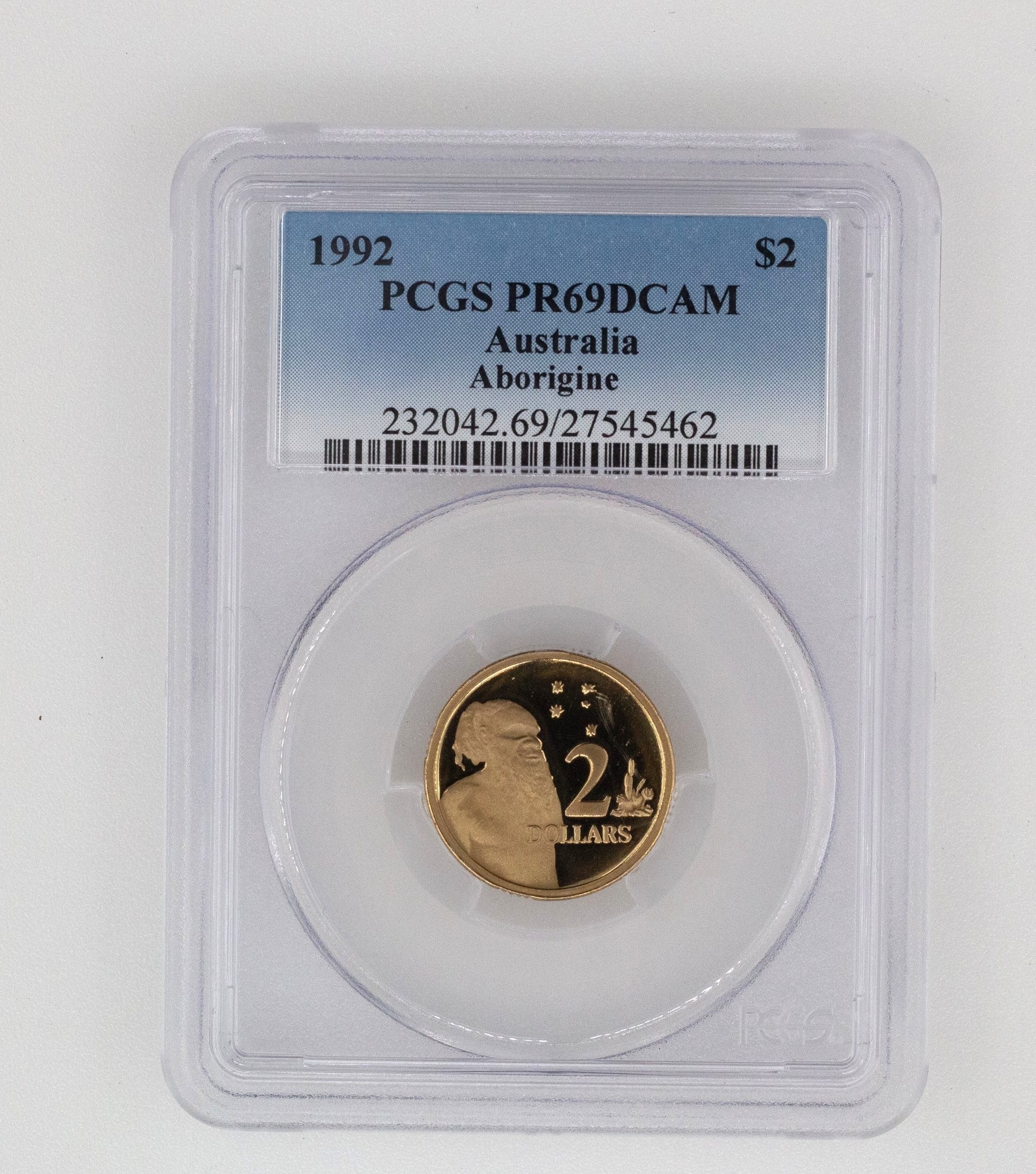 Elizabeth II, Two Dollar, PR69DCAM , 1992