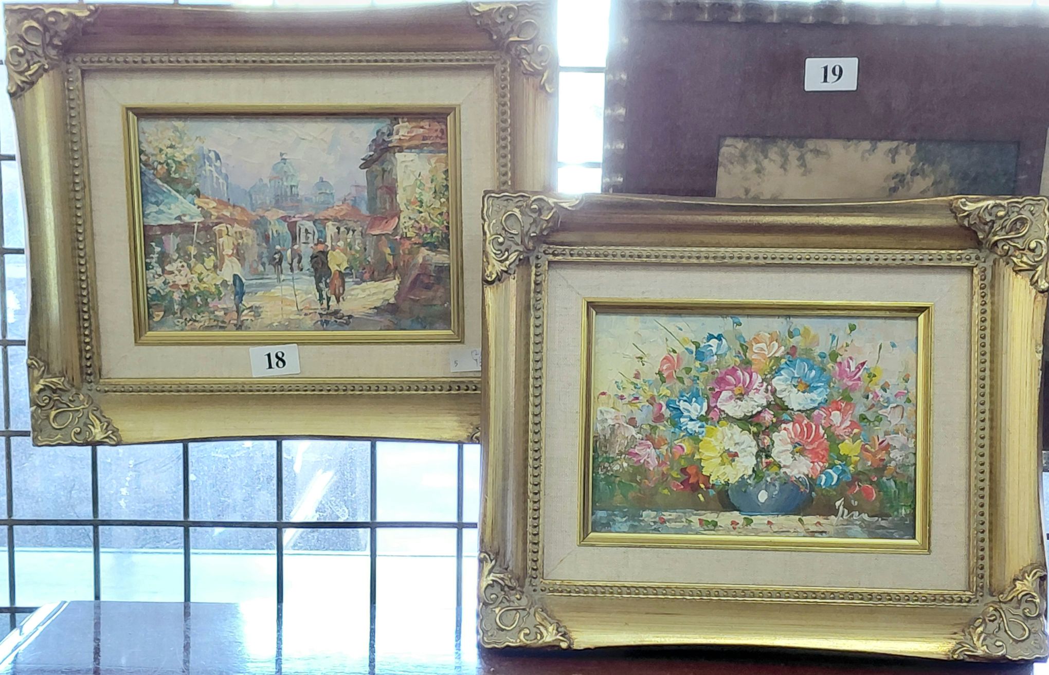18 · TWO SMALL PAINTINGS